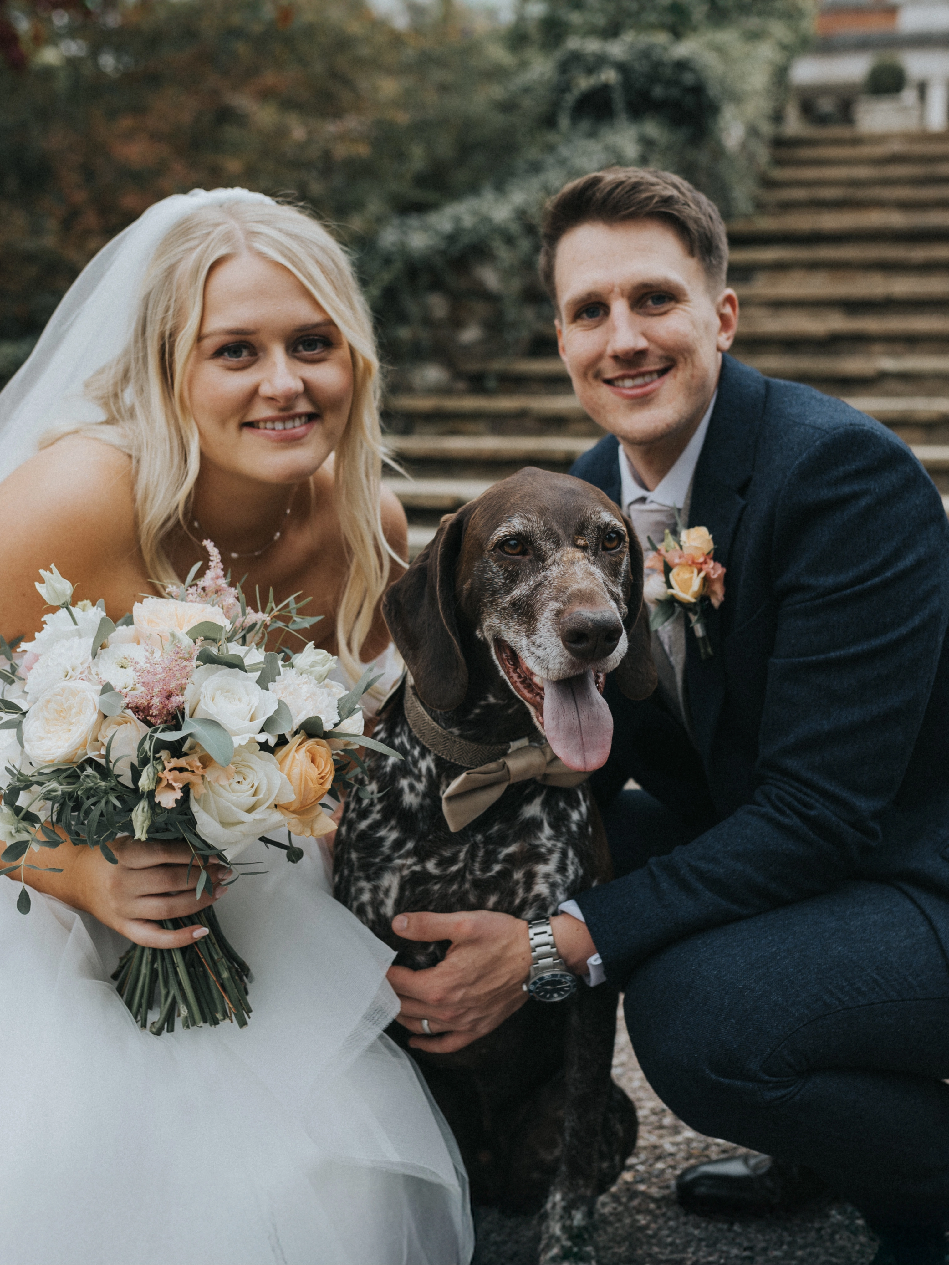 A moment from our own wedding day